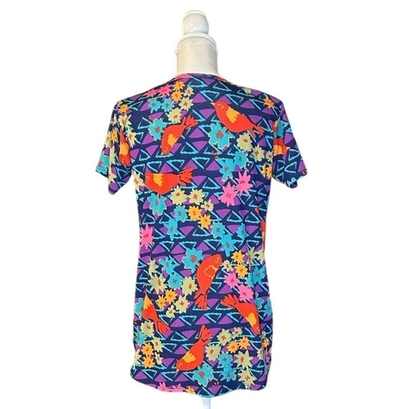 LulaRoe Bright Multicolor T-Shirt in Size 14 - Picture 2 of 3